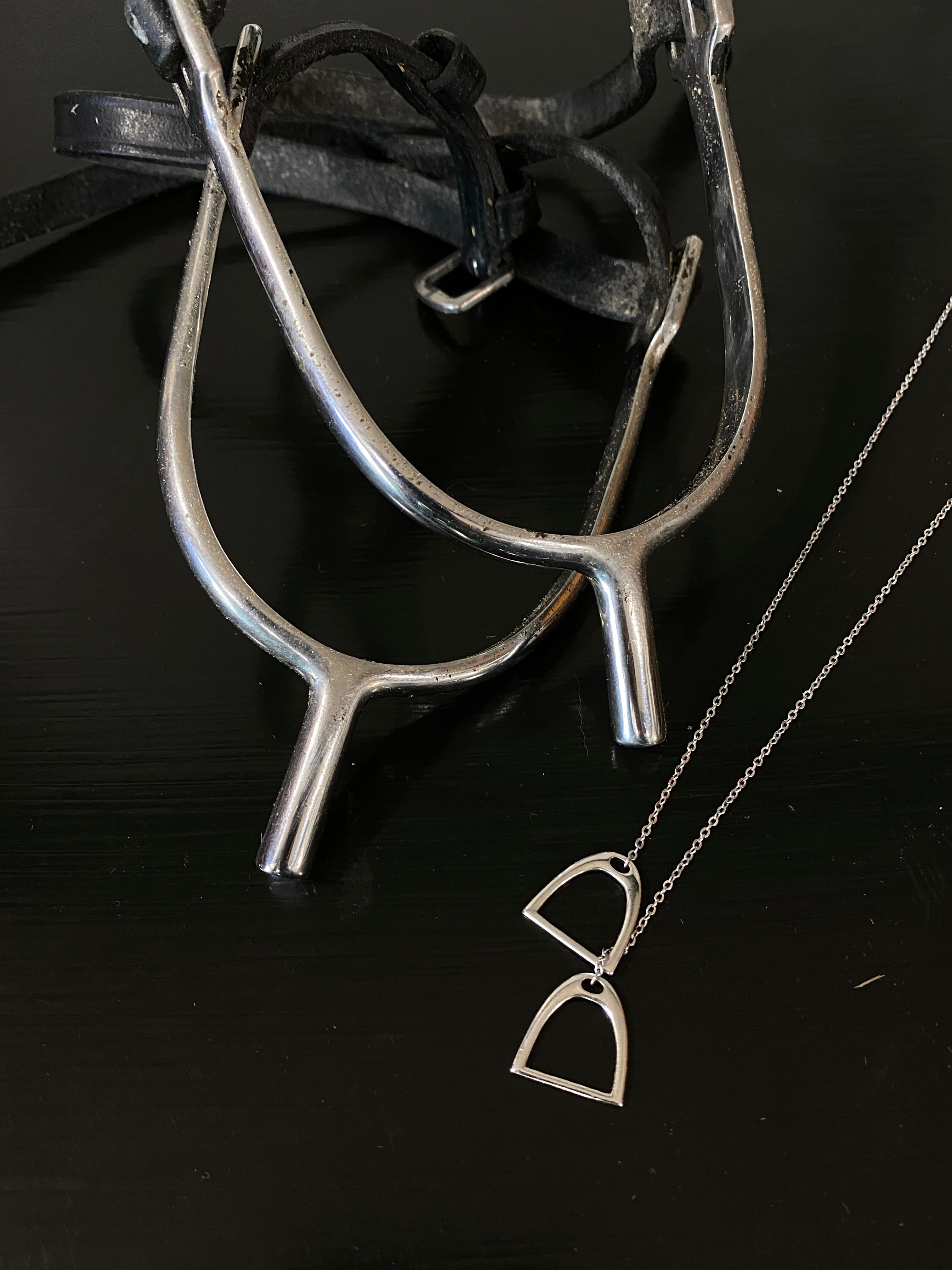 Double Stirrup Necklace